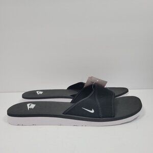 Nike Celso Women's Black White Slides 318033-011 US Size 12 NWT